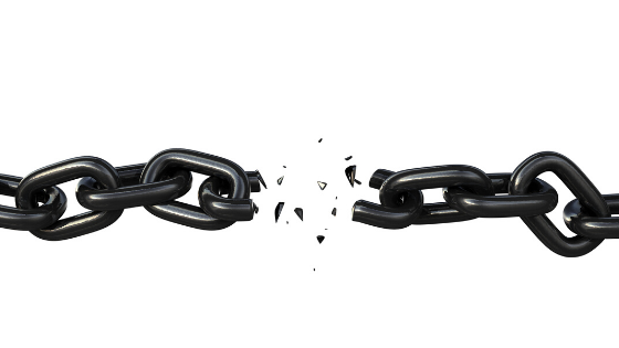 breaking chain